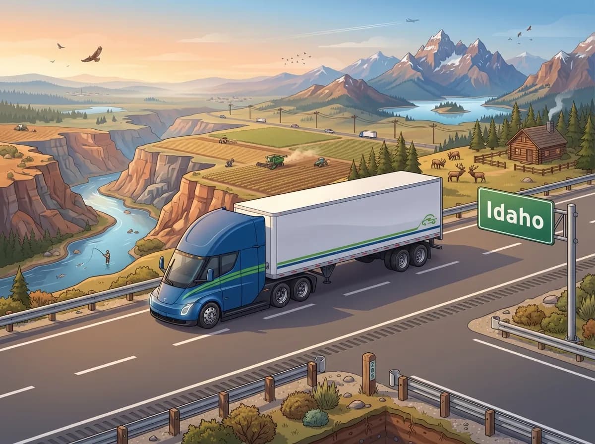 Dry Van dispatch services in Idaho