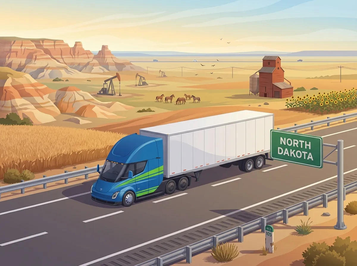 Truck dispatch services in North Dakota