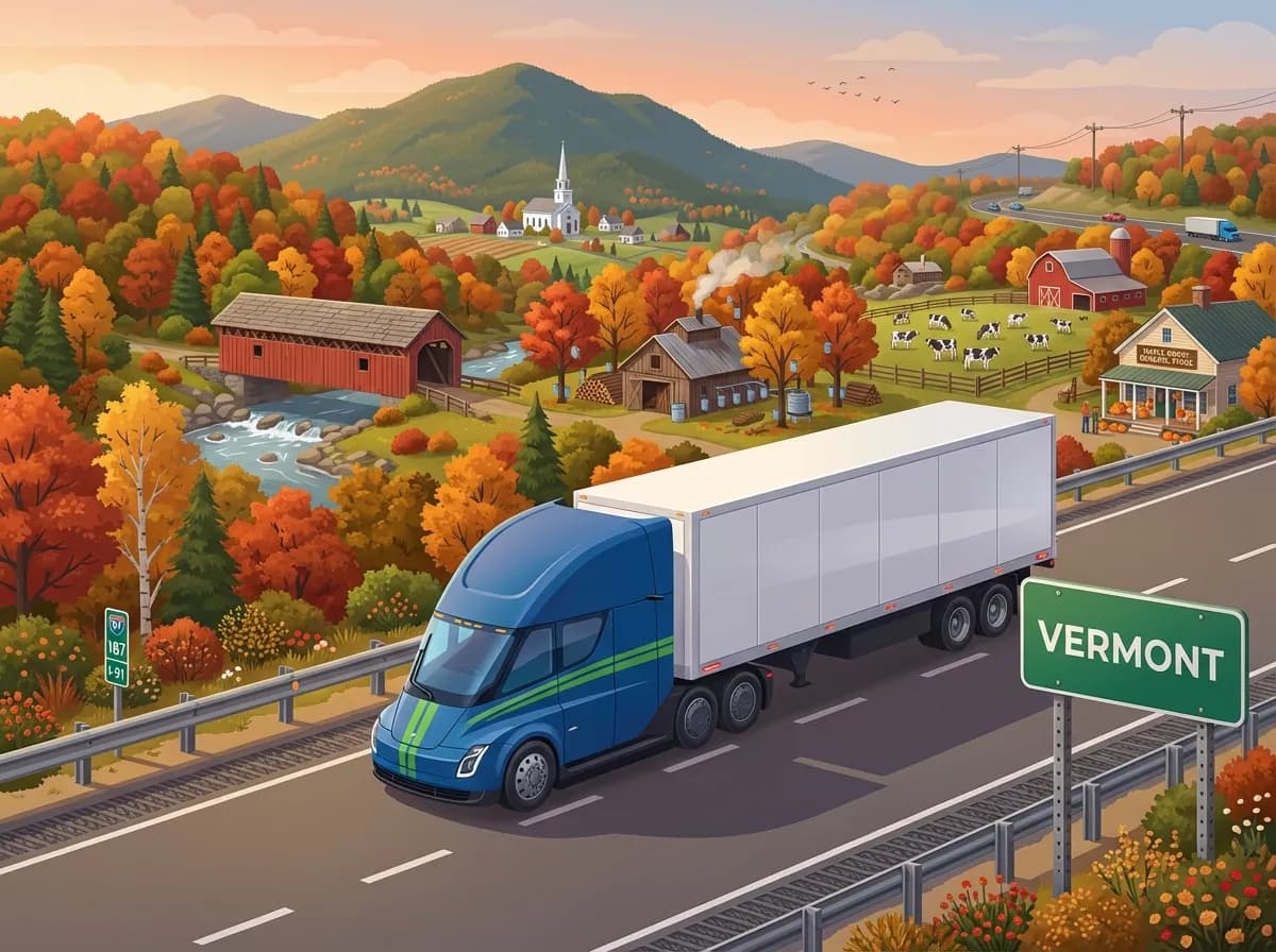 Dry Van dispatch services in Vermont