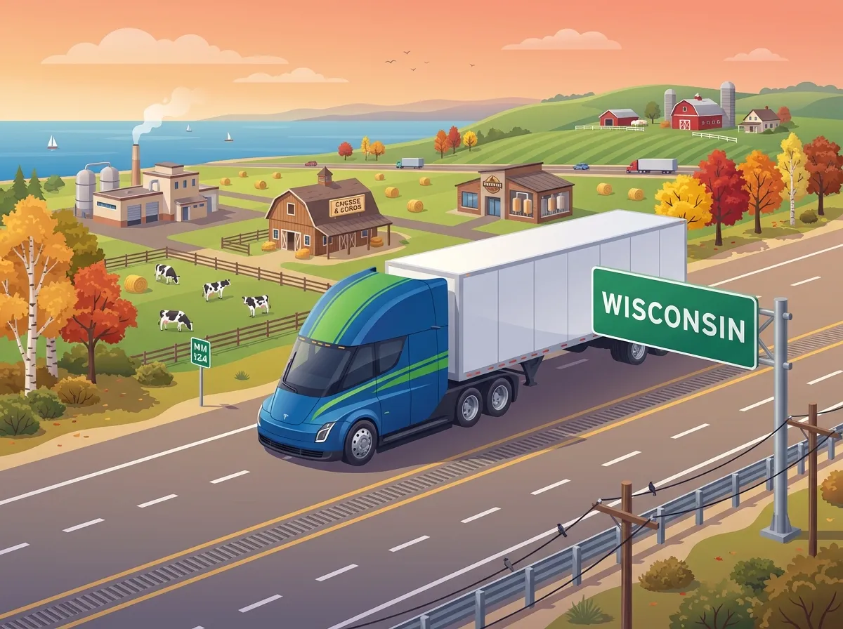 Dry Van dispatch services in Wisconsin