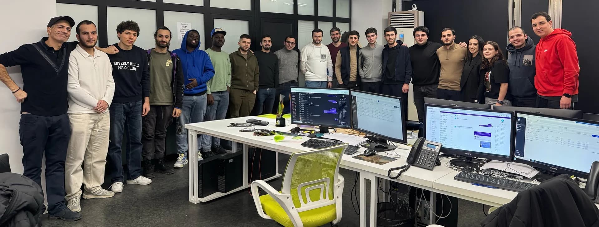 The full FF Dispatch crew