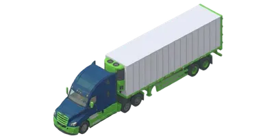Reefer truck icon